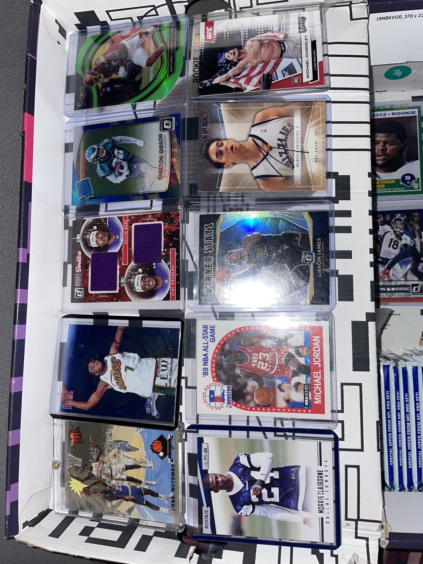 Sports cards 