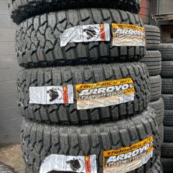 Lt265/70/17 Arroyo RT New Tires All 4 Installed And Balanced Included 