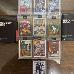 Topps Project 2020 Lot Of 10 All Hall Of Famers 