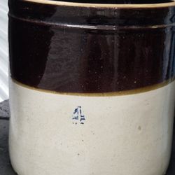 4 Gallon Ceramic 2 Tone Pot