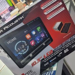 10.3" Car Stereo Bluetooth DVD Cd Detachable 