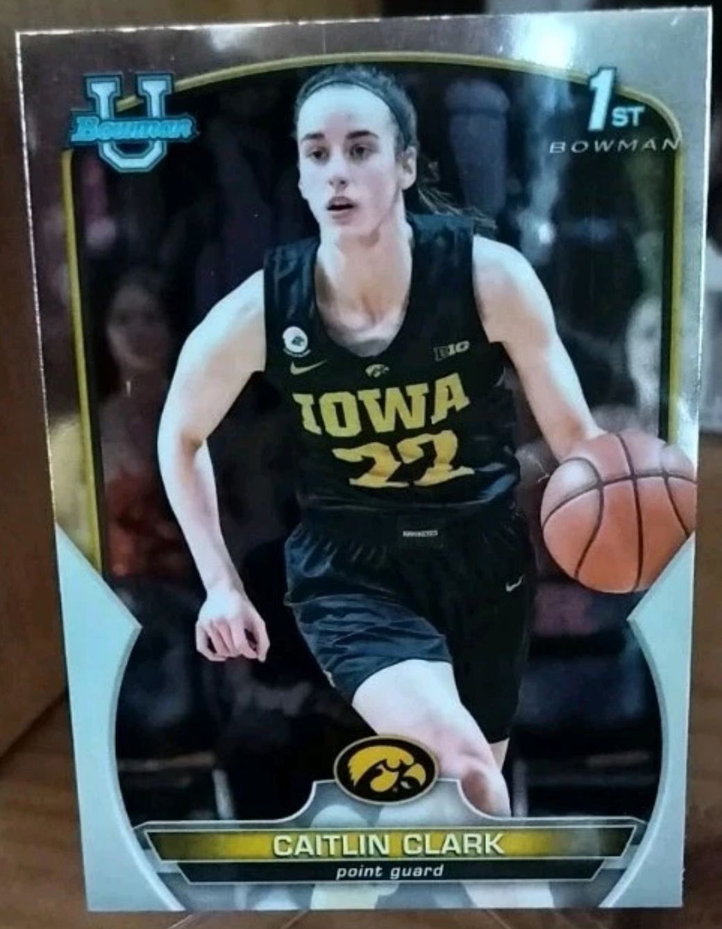 Caitlin Clark 1st Bowman PLUS ANOTHER CARD