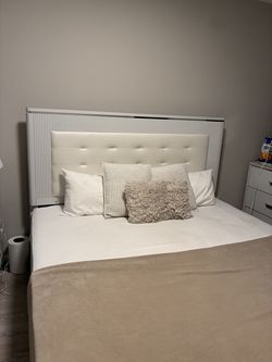 Marble King Bed Set (5pieces)