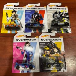 Overwatch Hot Wheels Complete Set