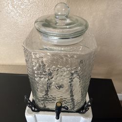 Glass Drink Dispenser 4.75 Gallons