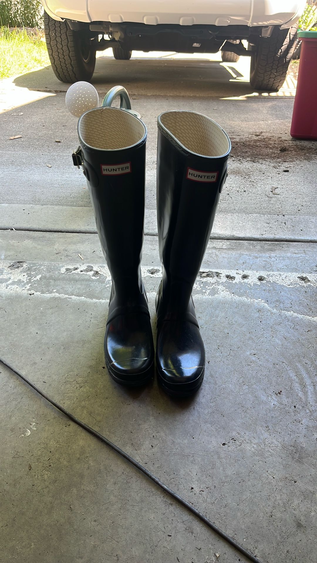 Hunter Black Rain Boots