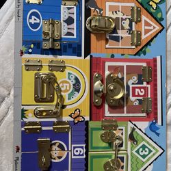 Melissa & Doug Latches Board
