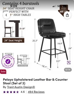 8 New Counter Barstools. $40 each. Put together out of the box.