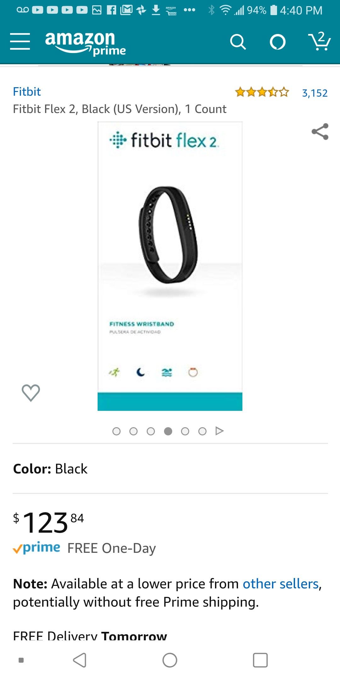 Fitbit Flex 2 and 2 charger