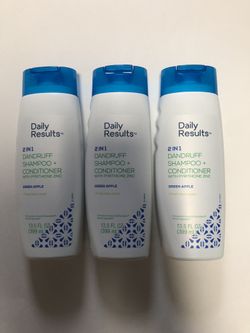 3 pack Of 2 In 1 Dandruff Shampoo And Conditioner