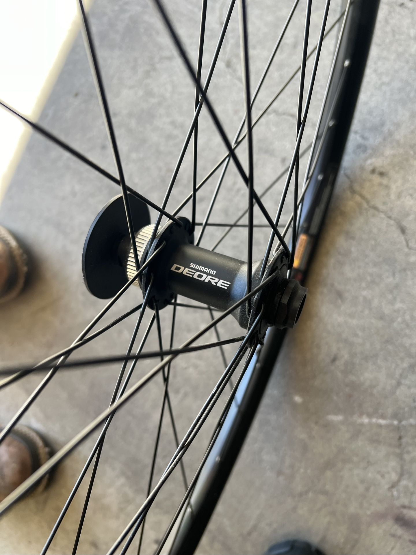 WTB STp I25/ Shimano Deore Hub Front Wheel