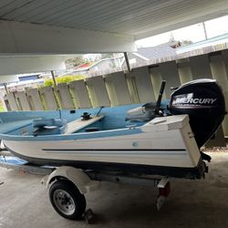 14’ Fiberglass Boat From Salty Boat Co. 