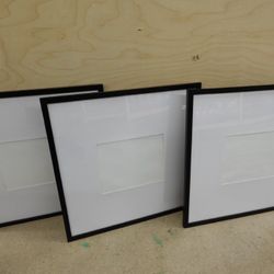 20×20 American Flat Picture Frame – Black