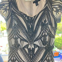 R+M Richard’s Sequined Belted Dress