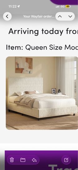 Brand new queen bed frame