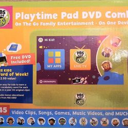 PBS Kids Playtime 7" Tablet with DVD