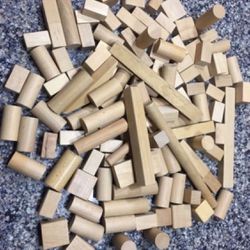 115 Wooden Blocks