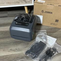 Zebra Gx430t Thermal Transfer Barcode Printer 300 Dpi Usb Serial Gx43-102510-000,