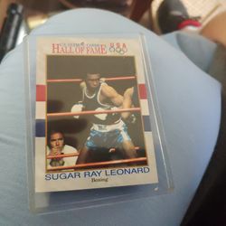 U.S 1991 Olympic  Hall Of Fame. SUGAR RAY LEONARD