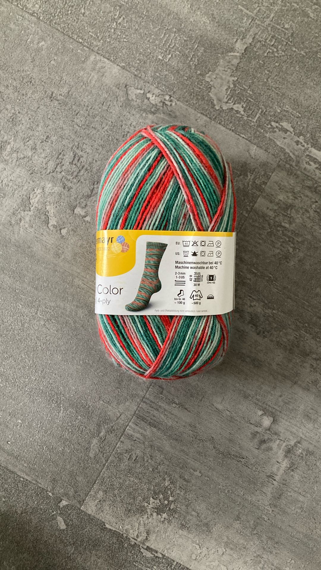 Sock Yarn - Regia Candy Color 4-ply