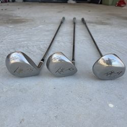 Taylormade Pittsburgh Persimmon Fairway Set Of 3
