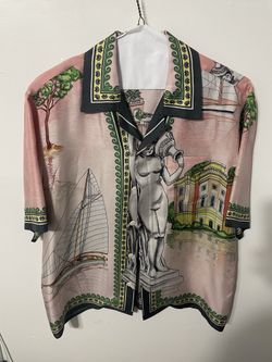 Casablanca Men Silk Shirt