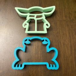Star Wars Mandalorian 2 Grogu Frog Silicone Breakfast Molds