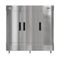 KoolMore 80 in. 72 cu.ft. Three Door Commercial Reach In Refrigerator New Scratch and Dent