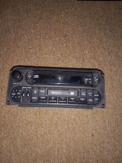 Chrysler corporation radio