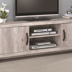 Burke Wide Gray TV Stand (71") 