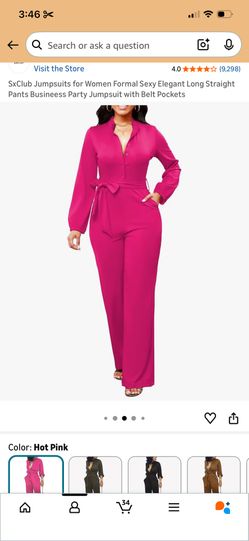 Pink Jumpsuit