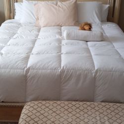 King Bed Frame, Victorian. Wood