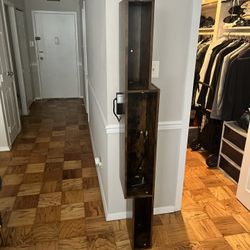 Floating TV Console W/ Adapter Plug In For Multiple Device Plugs 