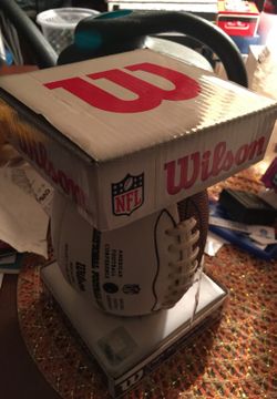 NFL Wilson mini autograph football