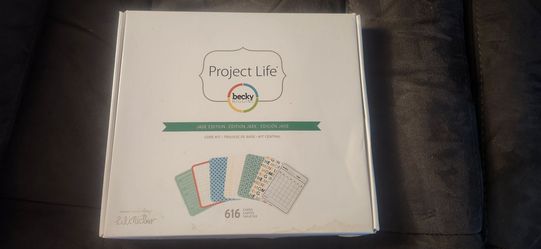 Project life cards. Jade edition
