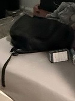 Black Travel Backpack