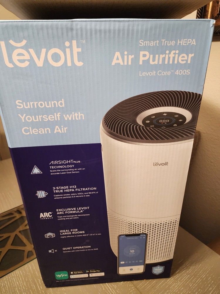 Levoit Smart True HEPA Air Purifier Core 400S