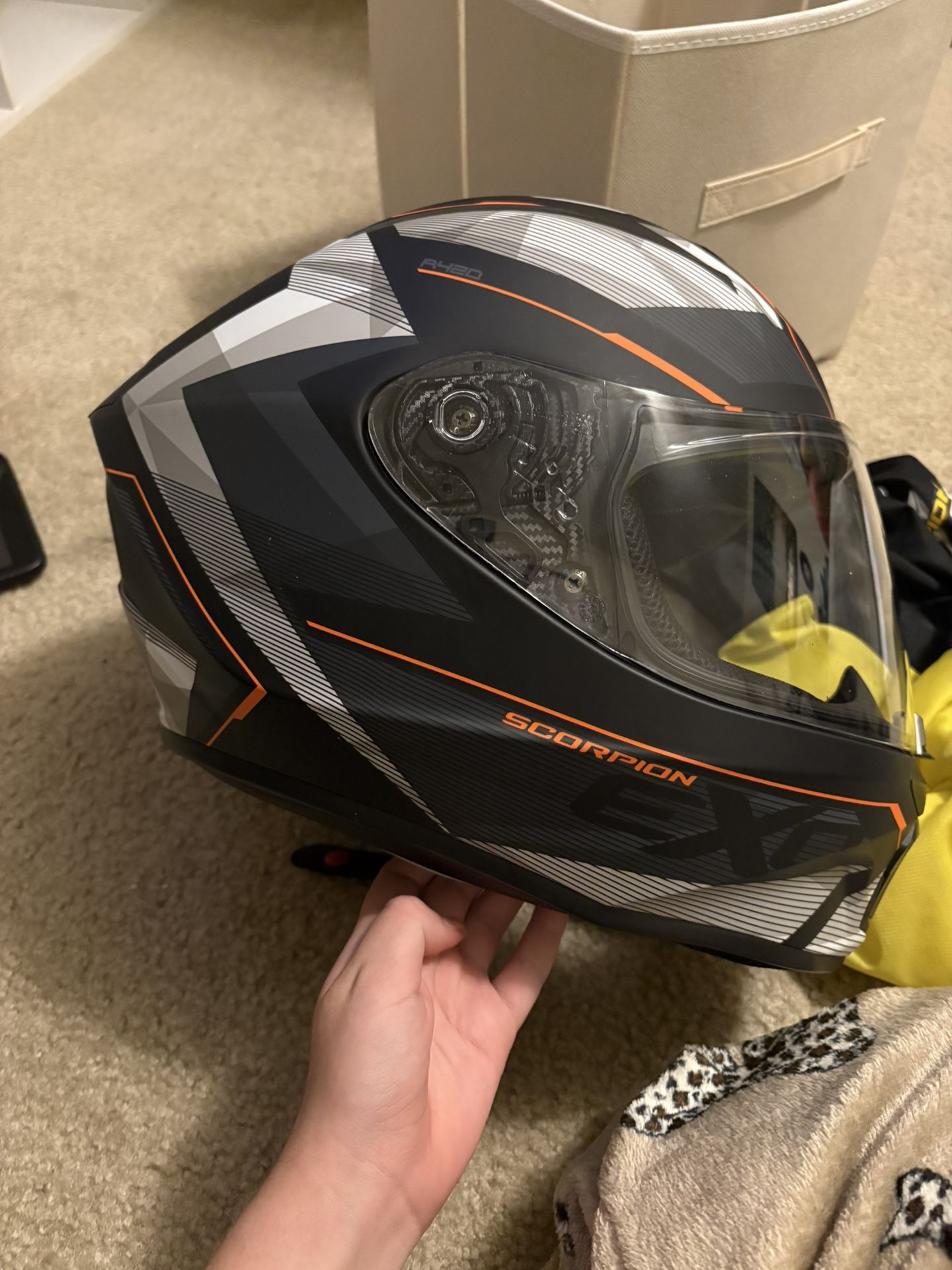 Scorpion Motorcycle Helmet