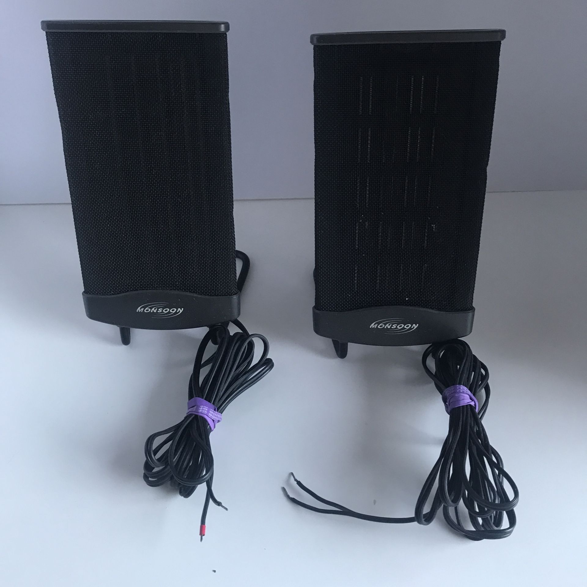 Monsoon MM-700 Planar Speakers Satellites Only With Stands
