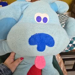 Vintage Blue Stuffed Toy