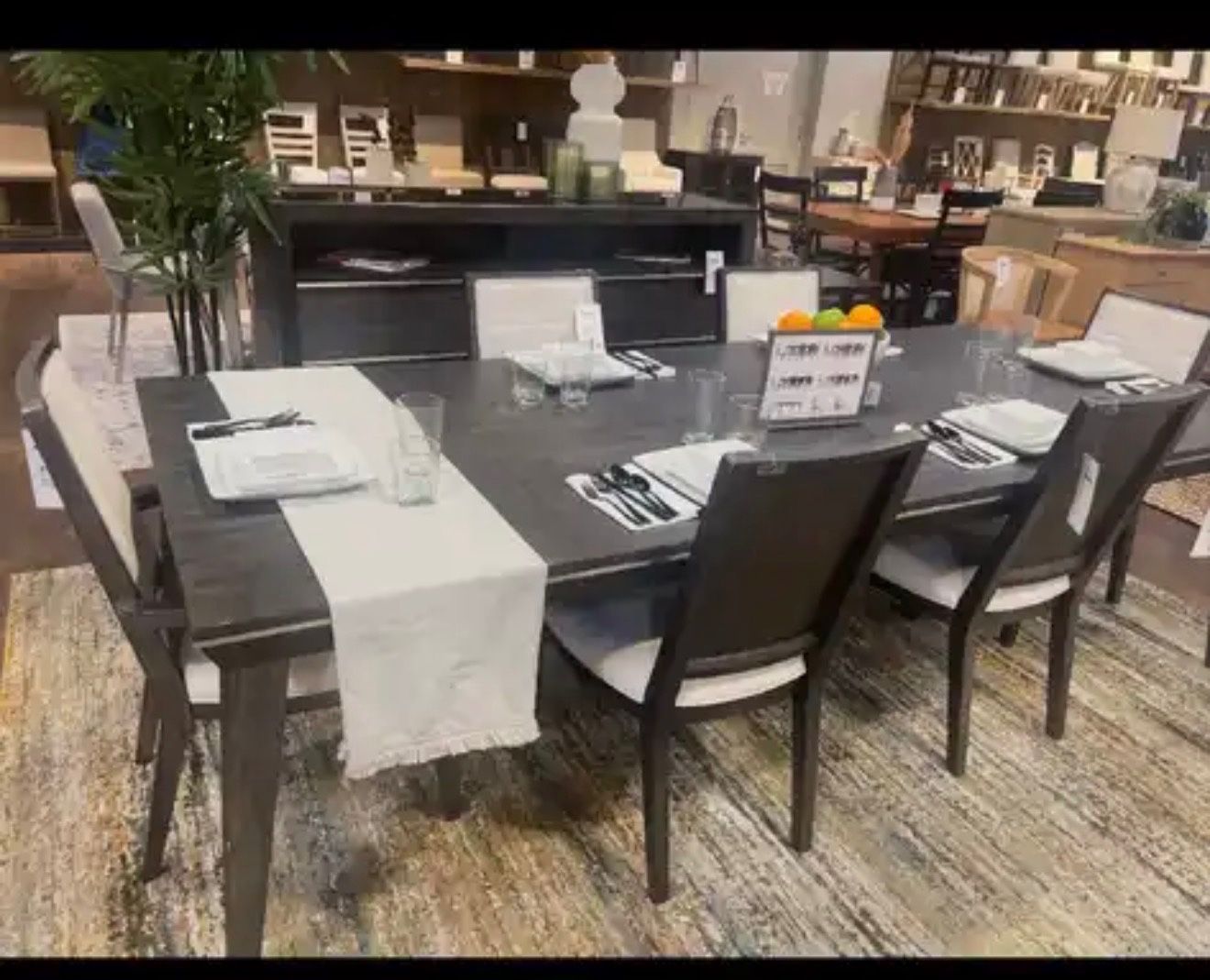 Echo Extendable Dining Table Set