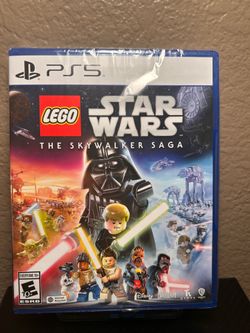 Hey, it’s never been used I’m asking$25for LEGO STAR WARS THE SK Y W ALKER SAGA for the PlayStation five it’s brand new