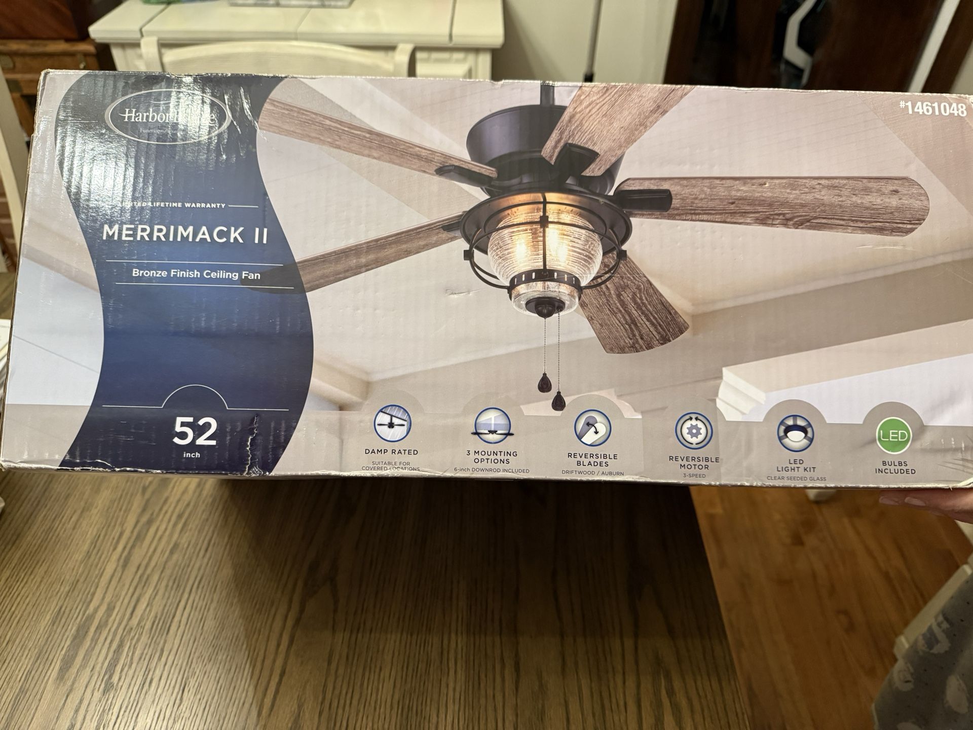Harbor Breeze Merrimack ll Outdoor Ceiling Fan