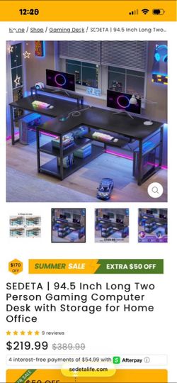 Two Person Desk