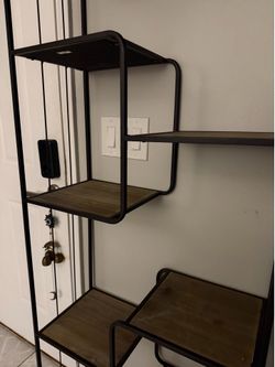 Mod style retro shelf