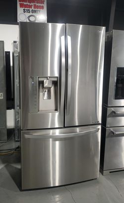 LG 3 Door Stainless Steel Refrigerator Fridge
