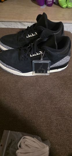 Air Jordan 3 Retro NOIR/BLACK-SAIL