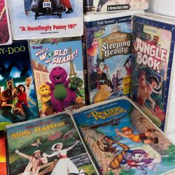 VHS Movie Lot Bundle All For $40