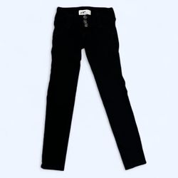 Jolt Size 5 Juniors Women’s Black Soft Casual Skinny Pants with Stretch Pockets 