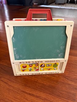 Vintage Fisher-Price School Days Educational Toy